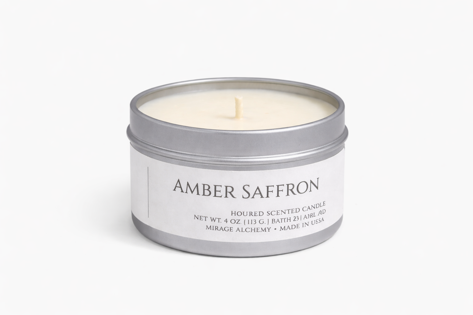 Amber Saffron | Candle